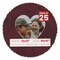 Dark Red Suede Mat Board for 13x13 Frames - Heart Opening for 10x10 Photos